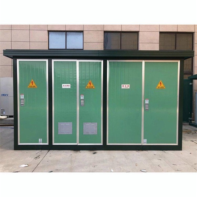 松北1600KVA欧式箱式变压器